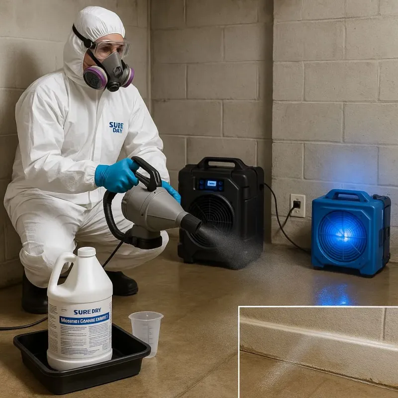 Sanitization and Odor Removal process in Wrightsville, PA