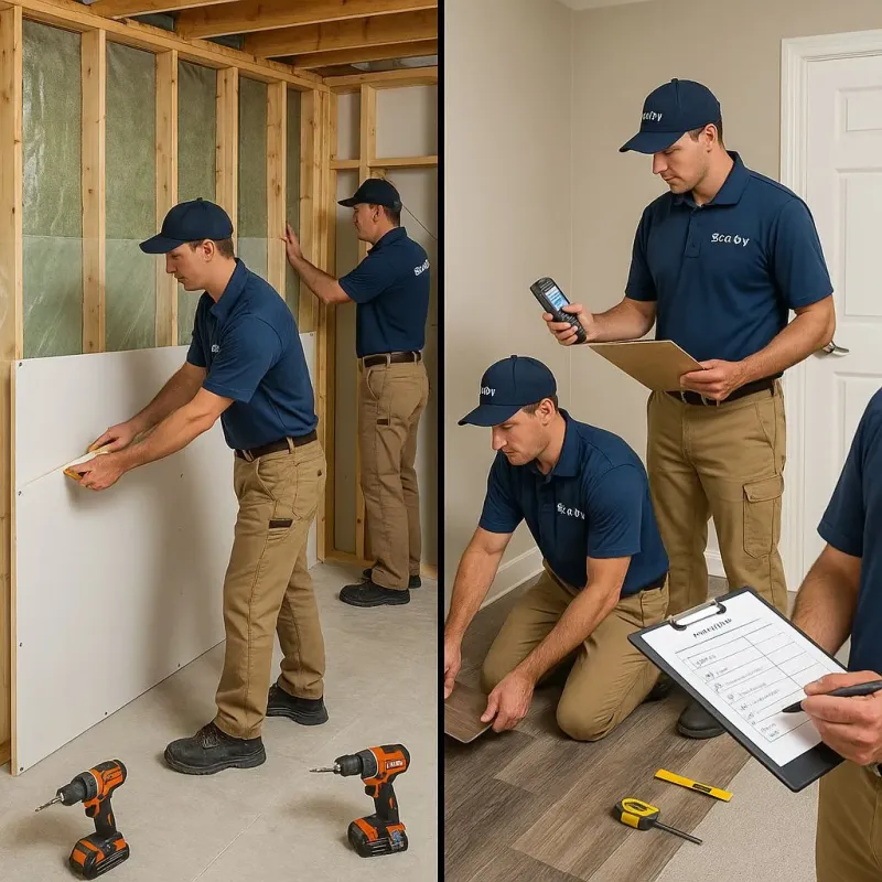 Repairs and Reconstruction process in Wrightsville, PA