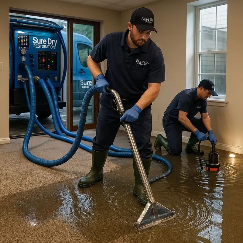 Water Extraction and Removal process in Wrightsville, PA